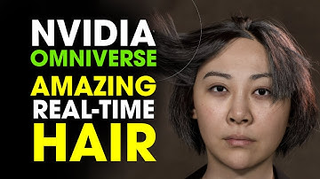 NVIDIA Real-Time Hair using Ai | Siggraph 2023