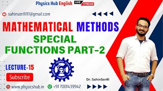 Lec-15 | Special Functions Part-2 | Bessel Function CSIR-NET GATE JEST @physicshub1