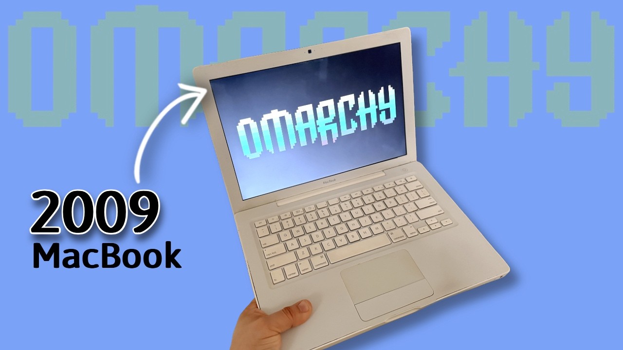 Can Omarchy Linux Save a 2009 MacBook? - YouTube