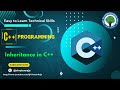 Inheritance in C++