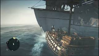 Assassin's Creed IV Black Flag (Derrotando a un navio de guerra, nivel 60).