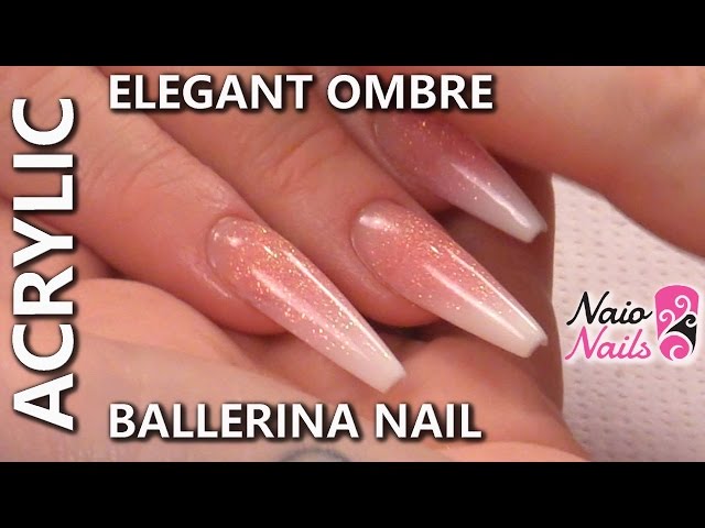 Ombre cheap ballerina nails