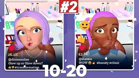 Makeover Studio 3D Gameplay Walkthrough Level 10-20 iOS Android Part 2