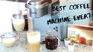 KEURIG K-Cafe 2019 REVIEW and Demo /4 Easy & Quick Coffee Recipes That You Need To try!