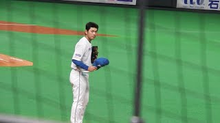 ＜2022.6.18ロッテ戦4回裏＞野村佑希が左中間へホームランを放つ!