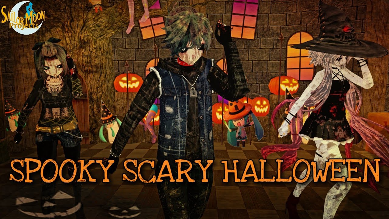 MMD models Spooky. Spooky scary remix