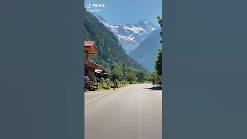 منظر طبيعي جبال يوميات تيك توك TikTok 