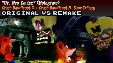 ♦ [Original + N Sane Trilogy] Crash 2 MASHUP — Dr. Neo Cortex [Hologram]