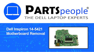 Dell Inspiron 14R-5421 (P37G001) Motherboard How-To Video Tutorial