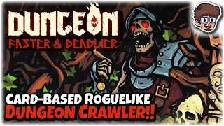 Card-Based Roguelike Dungeon Crawler! | Let's Try Dungeon: Faster & Deadlier screenshot 5