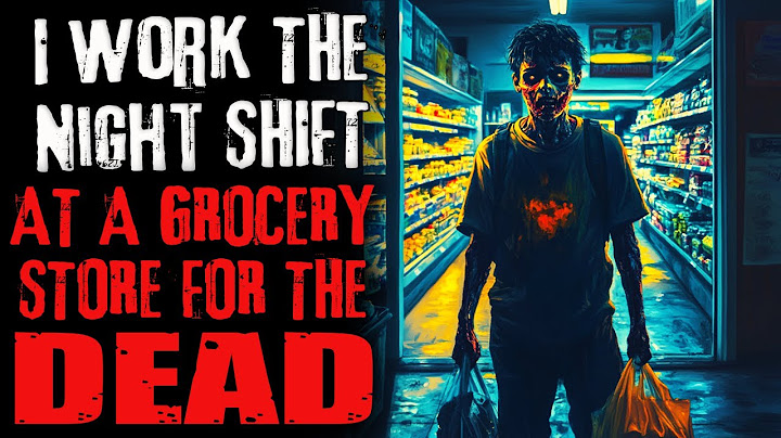 "I Work The Night Shift At A Grocery Store For The Dead" Creepypasta Strange Rules | Rain Sounds