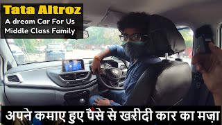 Tata Altroz| Ownership Review| His first car & fantastic analysis| This is how car should be bought