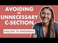 What is Failure to Progress | True vs False Reasons for C-Section