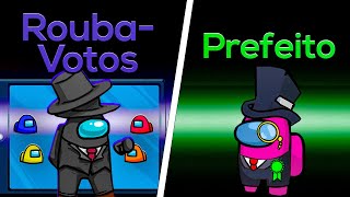 Rouba-Votos VS. Prefeito no Among Us Mod!