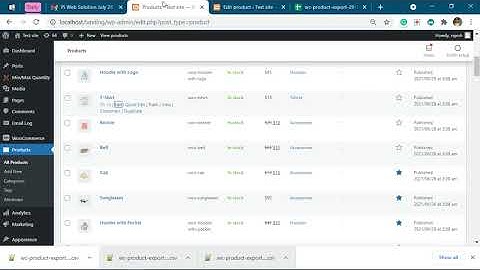 import export of meta date in woocommerce