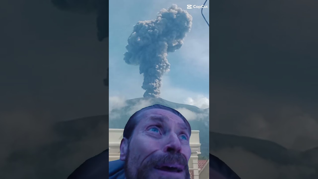 lagi gak baik gunung merapi nya 💀☠️