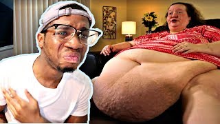 700lb GUY WANTS TO EAT HIMSELF TO DEATH!!