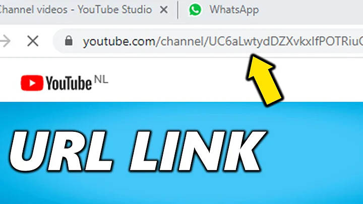 How to Find your YouTube Channel URL Link 2022
