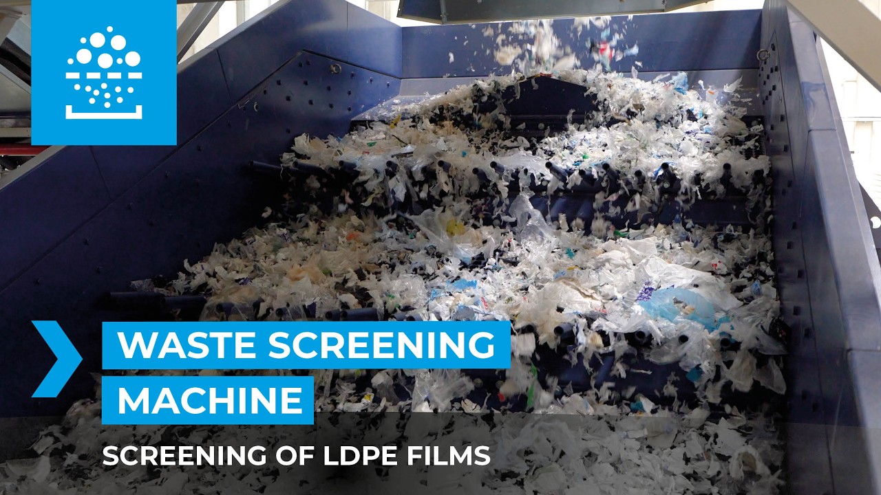 LDPE Film Recycling - Screening & NIR Sorting Technology for most ...
