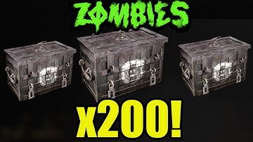 *NEW* 200+ WW2 ZOMBIES SUPPLY DROP OPENING!! (WW2 MULTIPLAYER & ZOMBIES SUPPLY DROPS)