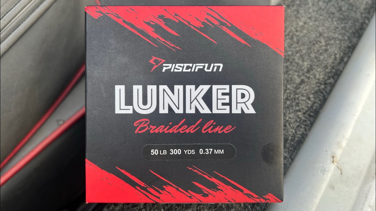 Product Review: Piscifun Lunker Braided Line 50# Test 