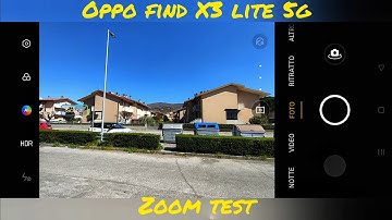 Oppo Find X3 Lite 5G zoom test | 20X • 64Mpx | Camera