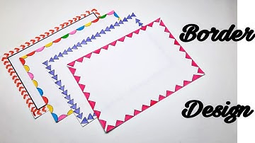 4,Border Designs/Border Design for Project/Project File Decoration/Border Design for School Project