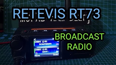 RETEVIS RT73 - BROADCAST RADIO