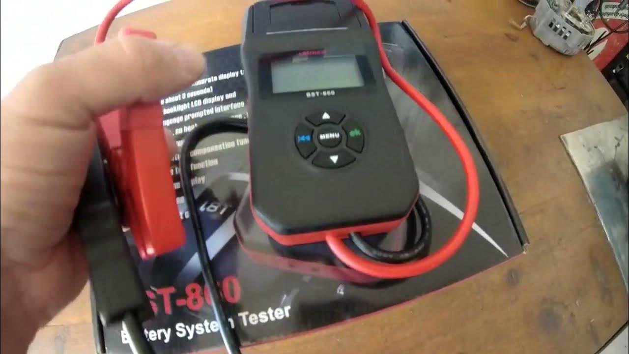 Launch BST 860 Battery tester YouTube
