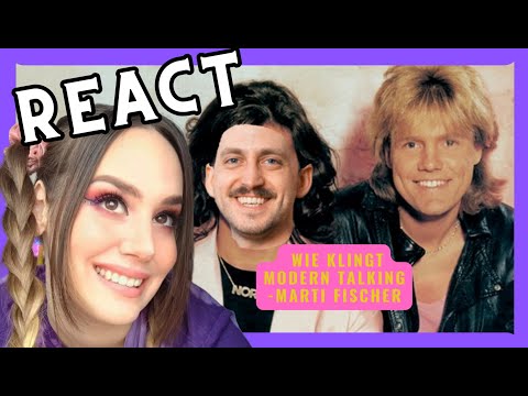 Der Sound von MODERN TALKING - MARTI FISCHER ️🎼 | React