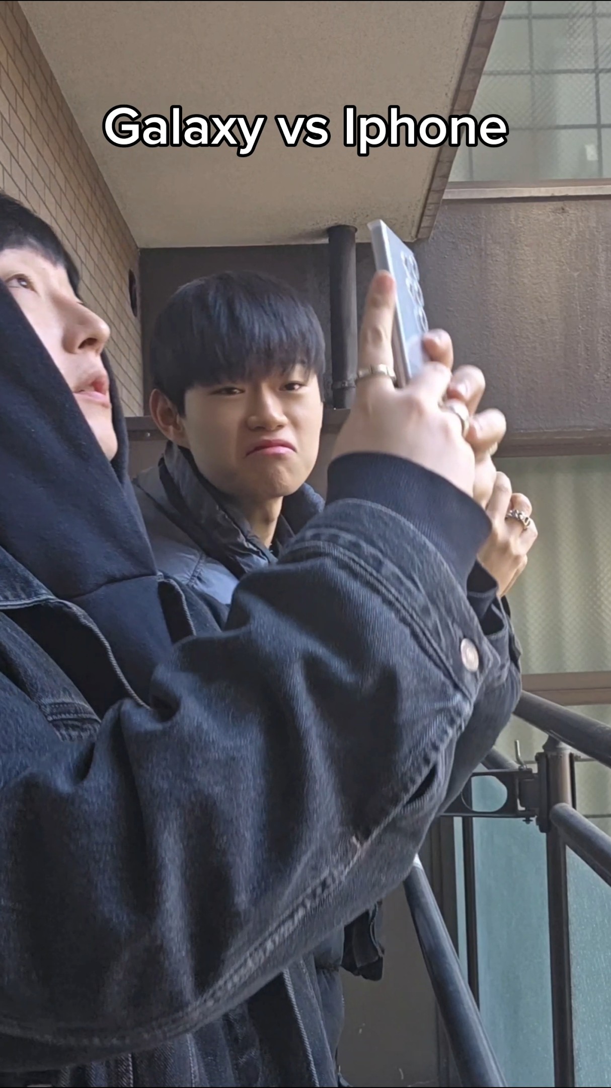 Galaxy vs Iphone #beatbox #tiktok