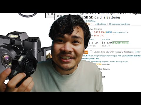 I bought a $100 “4K 48MP” camera off Amazon..