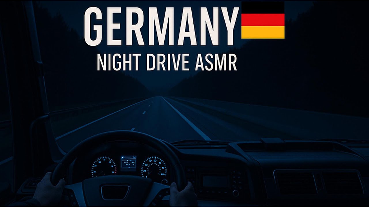 POV Germany Night Drive ASMR