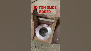 10 Ton Slide bored #shorts #technology #engineering #trending #tech #machining #production