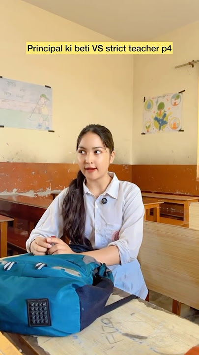 Principal ki beti VS strict teacher 😂 p4 #shorts #viral #explorepage