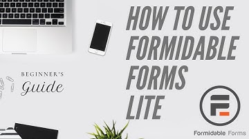 How to create a contact form using Formidable Forms Lite in WordPress (Beginner