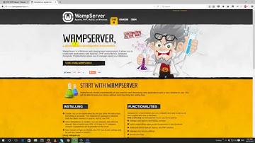 PHP with MySQL - (Installation, WAMP) - 2.1.1