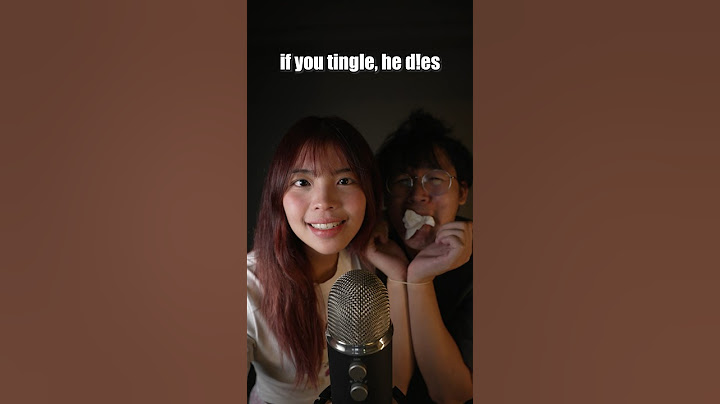 if you tingle…he dies 💀 #asmr