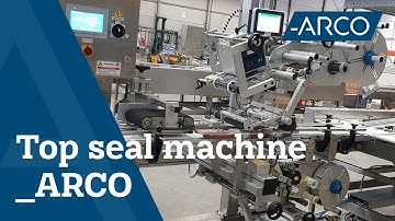 Plastic Tray Sealer / Top Sealer - Agri & Food Machines - ARCO Solutions