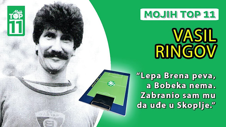 "Za sve sam bio Riva, samo me je Moca zvao Abe." - Vasil Ringov - Mojih TOP 11