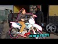 FATTY RIDES DIRT BIKE WITH NEW YEEZYS ON ! (MOM'S GOING TO FREAK) | BRAAP VLOGS