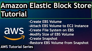 Amazon Elastic Block Store (EBS) | Full Lab Tutorial