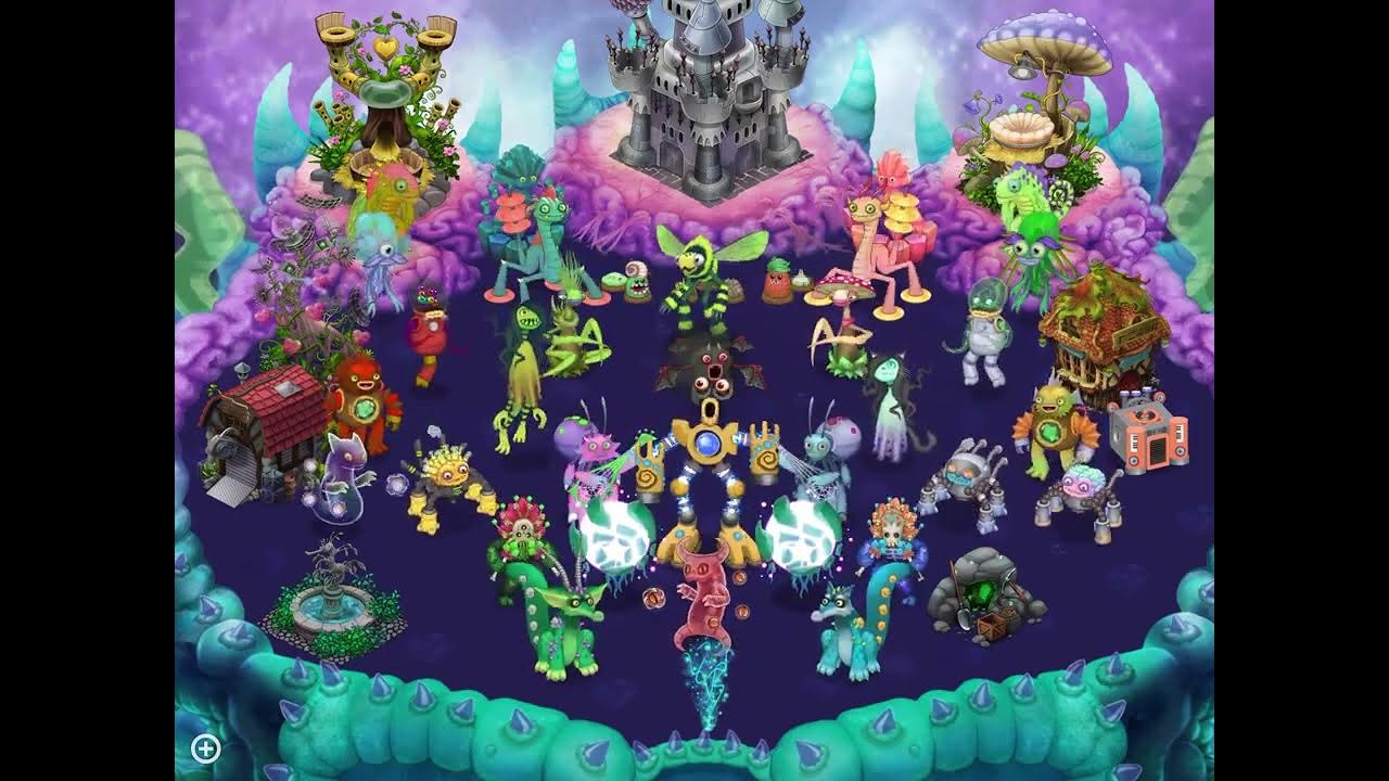 вужас на острове земли. редкий коробас на острове земли. остров эфира. монстры острова эфира. остров эфира my singing monsters.