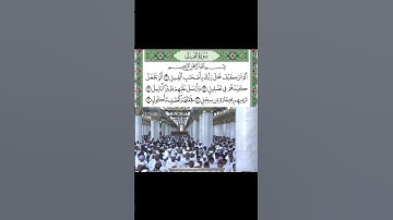 سورة الفيل قراءة الشيخ خالد المهنا