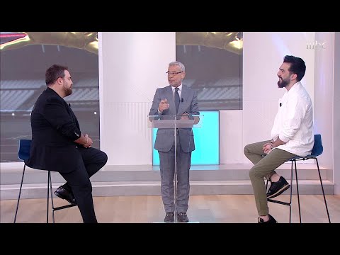 فقرة الأسئلة السريعة بين أيمن عبد السلام وحازم شريف في حضرة الآغا