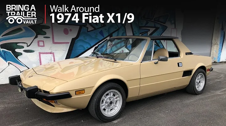 1974 Fiat X1/9 Walk Around | Bring a Trailer