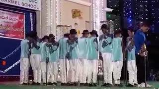 Mount Carmel School hoovina hadagali 9 std dance