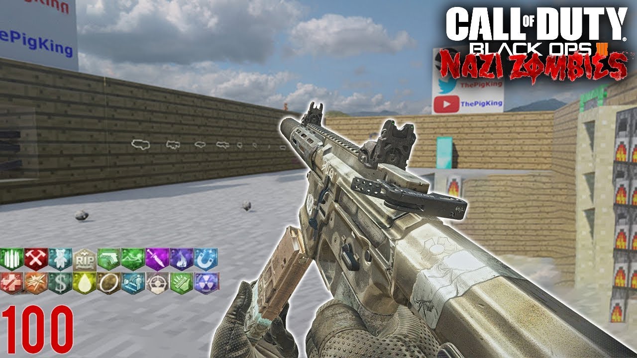 ONE WINDOW CHALLENGE MAPS LIVE!★ (BO3 CUSTOM ZOMBIES)