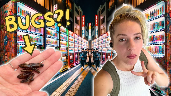 I Tried 5 of the Weirdest Vending Machines in Japan!!