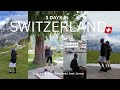 【VLOG】念願のスイス二人旅🇨🇭⛰️３日間でも大満足！大自然に囲まれるVLOG[チューリッヒ・グリンデルワルド・ツェルマット]